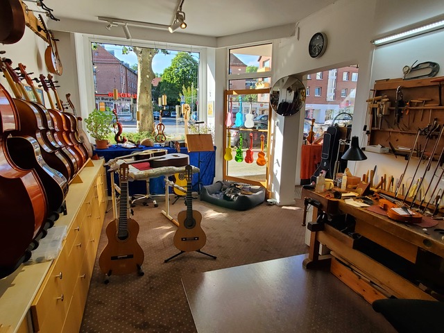 Geigenbau Rathmann Ladengeschäft